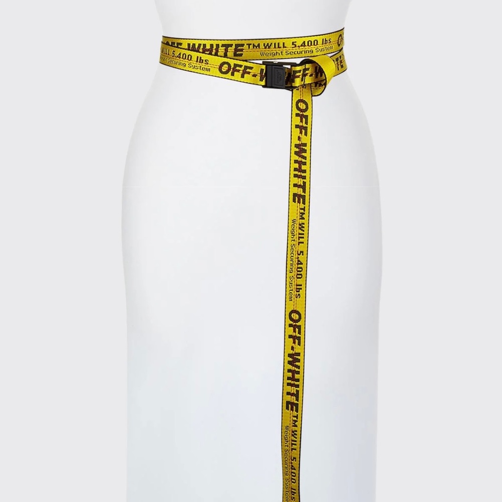 Off White Classic Industrial Belt